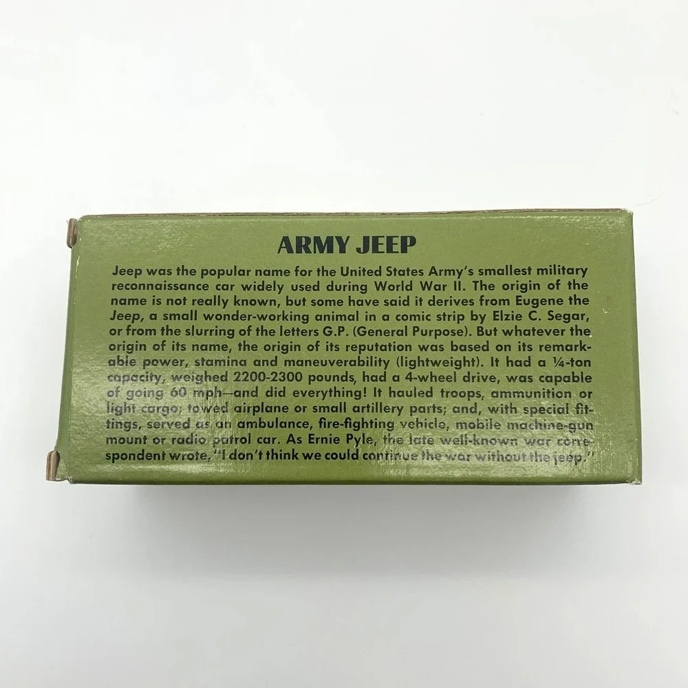 Avon Army‎ Jeep Wild Country After Shave 4 fl. oz. Full with Original Box VTG